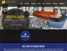 Tablet Screenshot of hiddengrove-rocklin.com